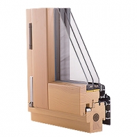 Okna Energooszczędne drewniano-aluminiowe 68